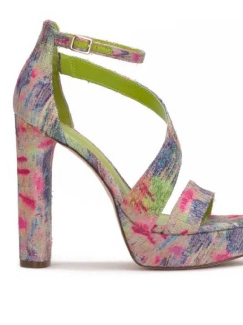 Jessica Simpson Iley Multi Color Platform Heels